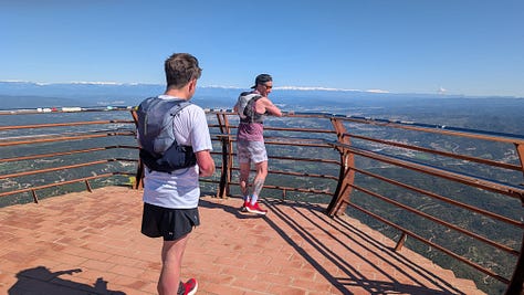 Sant Jeroni viewpoint and trails