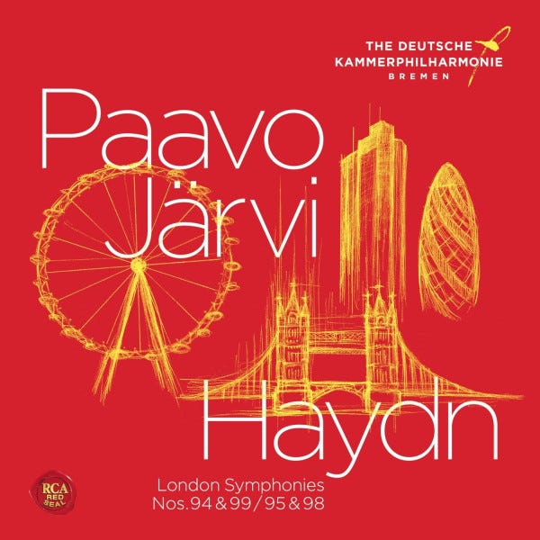 London Symphonies Nos. 94 & 99 / 95 & 98 - Haydn, Paavo Jarvi, Deutsche Kammerphilharmonie Bremen