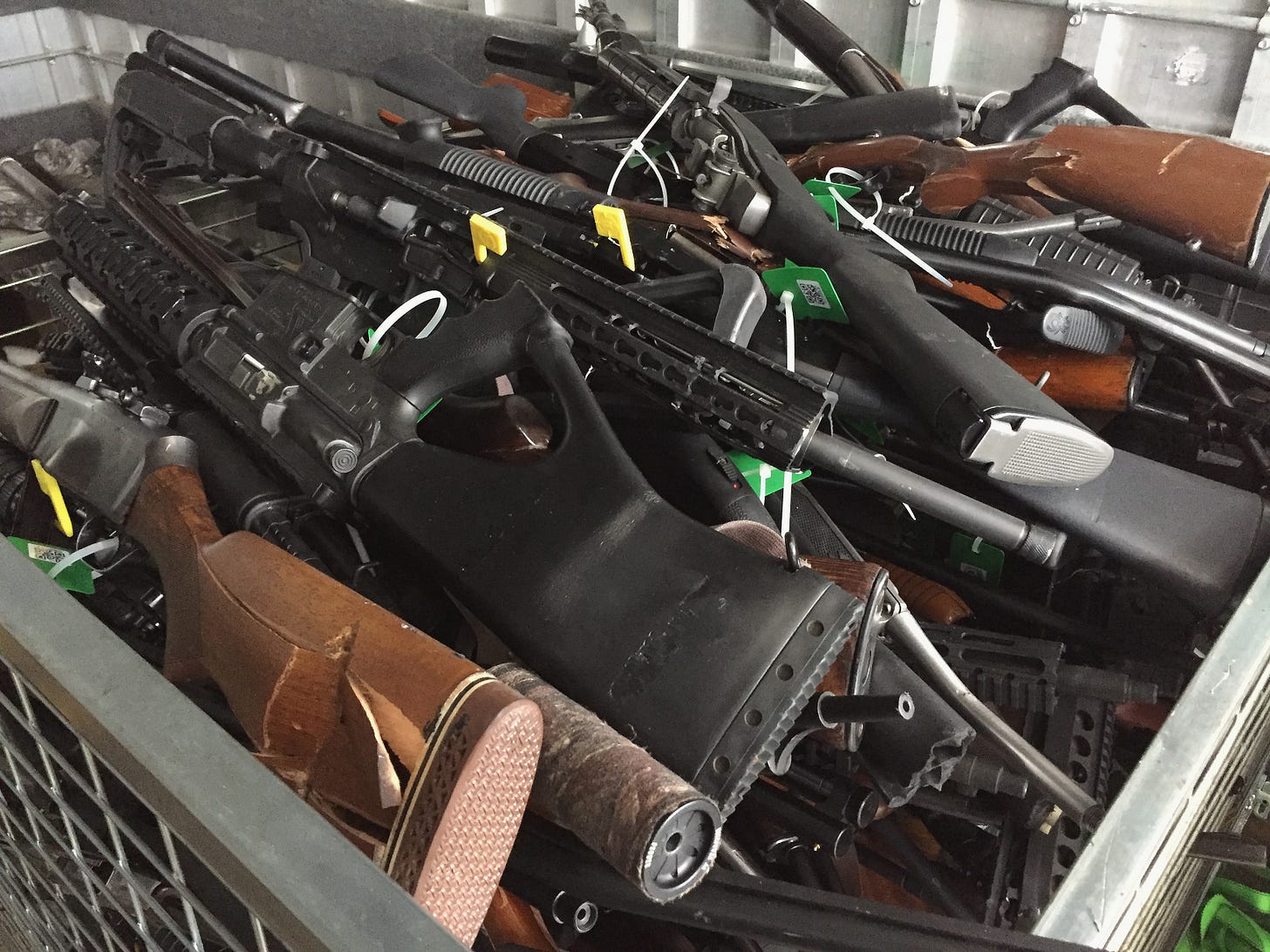 New Zealanders Hand In More Than 50,000 Weapons As The Country's Buyback  Program Ends : NPR New Zealanders Hand In More Than 50,000 Weapons As The Country's Buyback  Program Ends : NPR