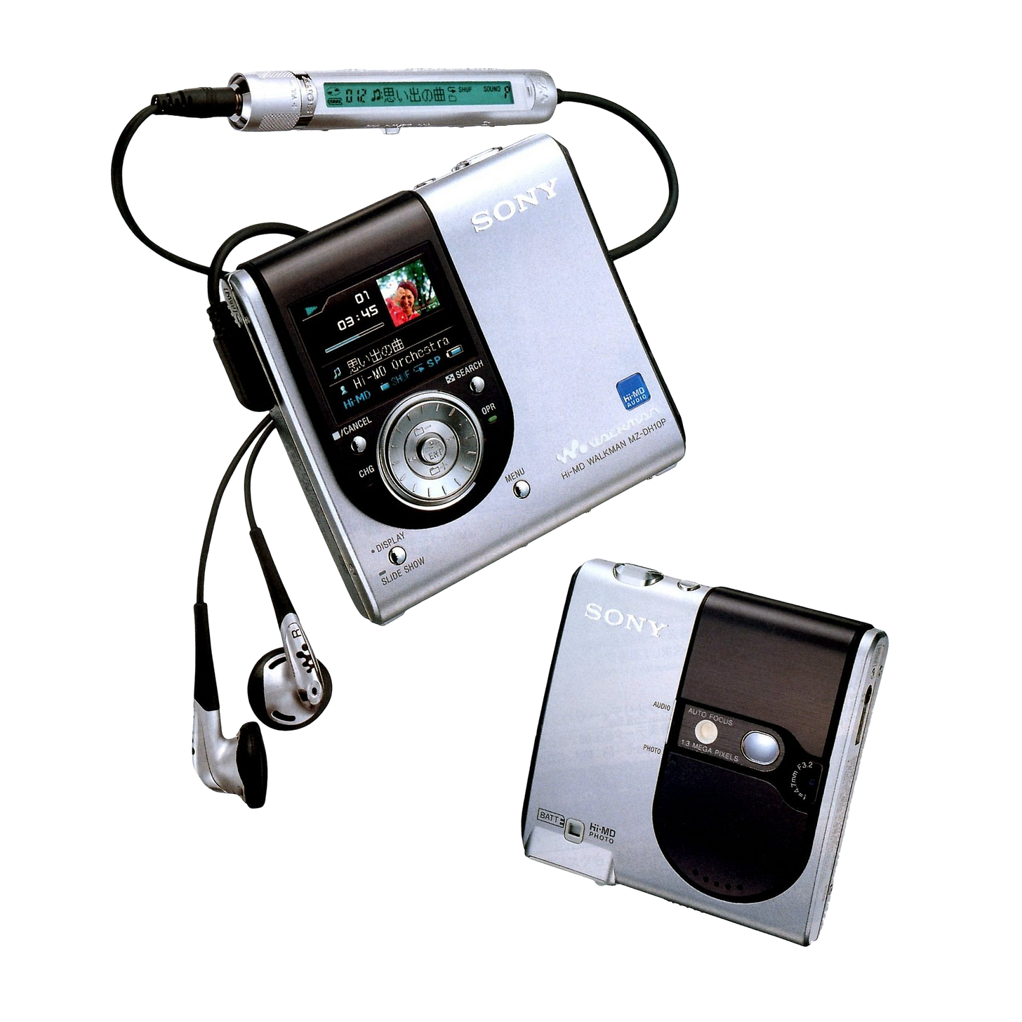SONY Hi-MD WALKMAN MZ-DH10P 本体 Sony MZ-DH10P the Mini Disc Camera📷 - YouTube