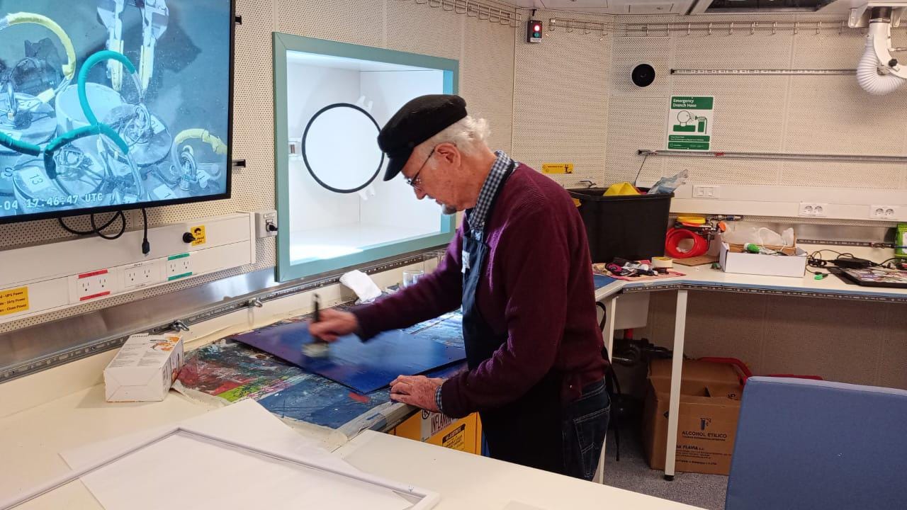 Retrato al agua en un café | Ornitorrinco Algo famoso se hizo Pablo en las últimas semanas. Se lo dije, me ninguneó.