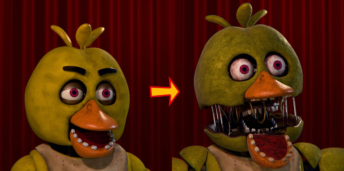 Withered Chica Render Fnaf Withered Chica Wallpaper | Five Nights At Withered Chica Render Fnaf Withered Chica Wallpaper | Five Nights At