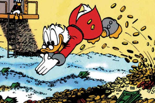 The Duck With Three Cubic Acres of Cash - D23