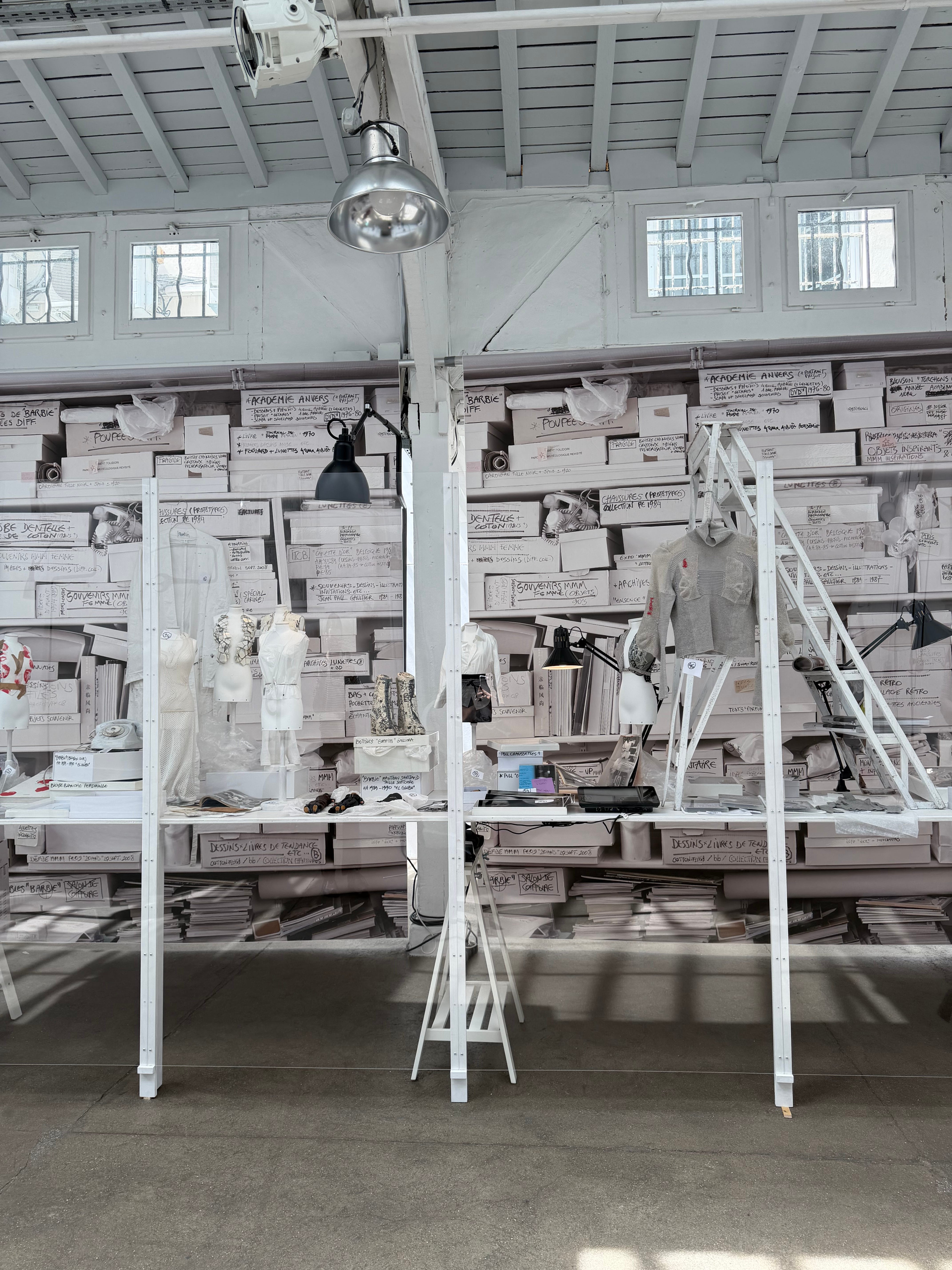 Behind the scenes of Martin Margiela's historic archive auction.