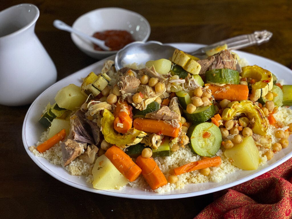 Chicken and Lamb Couscous