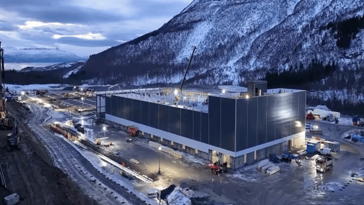 Nscale's Narvik data center under construction Nscale's Narvik data center under construction