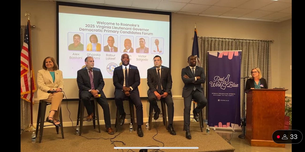 Democratic field makes closing arguments in crowded Virginia LG race