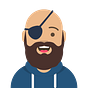 Startup Pirate by Alex Alexakis