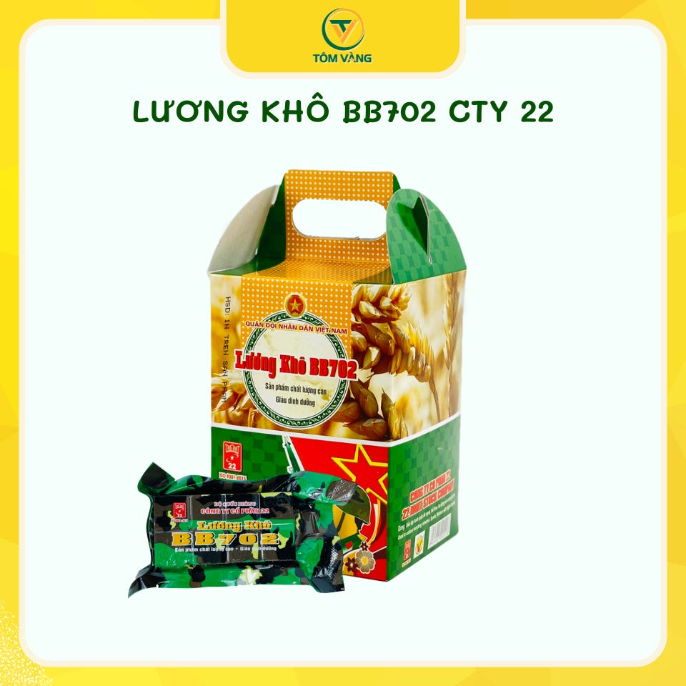 Lương Khô BB702 - Hộp 700g - Công Ty 22 - Tôm Vàng | Shopee Việt Nam