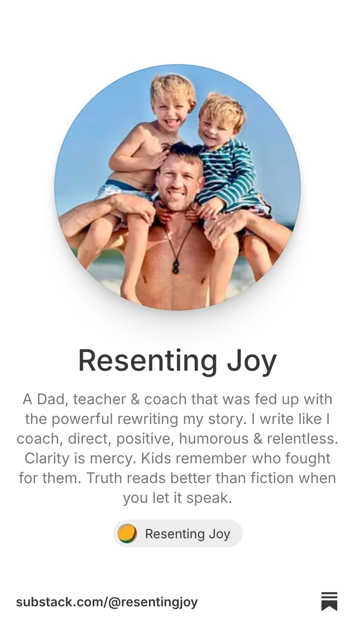 Resenting Joy | Substack