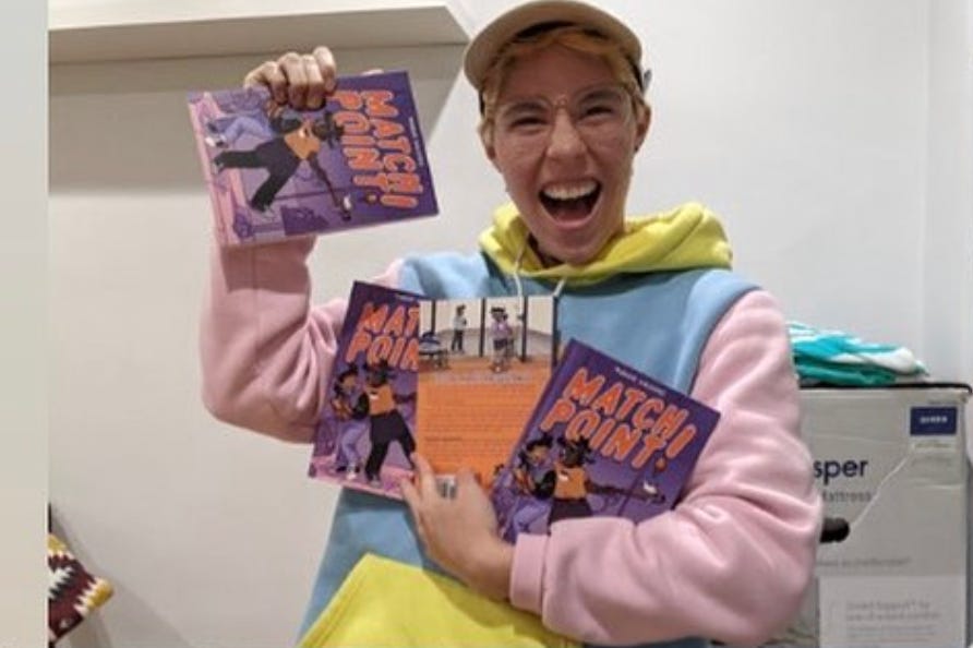 MATCH POINT! - SerioComics 69 + Q&A with Author Maddie Gallegos