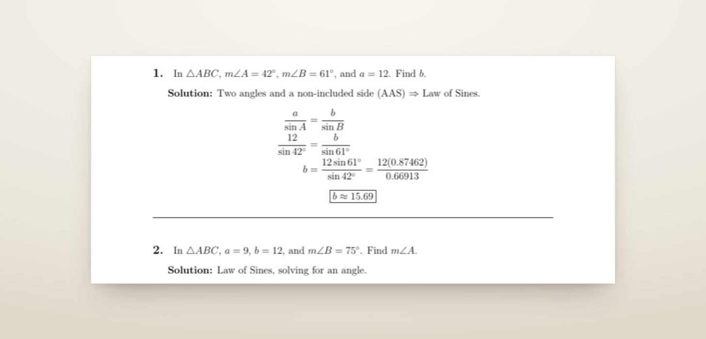 A worked solution from the answer key. The boxed value is the one SymPy confirmed before the page was allowed to print.