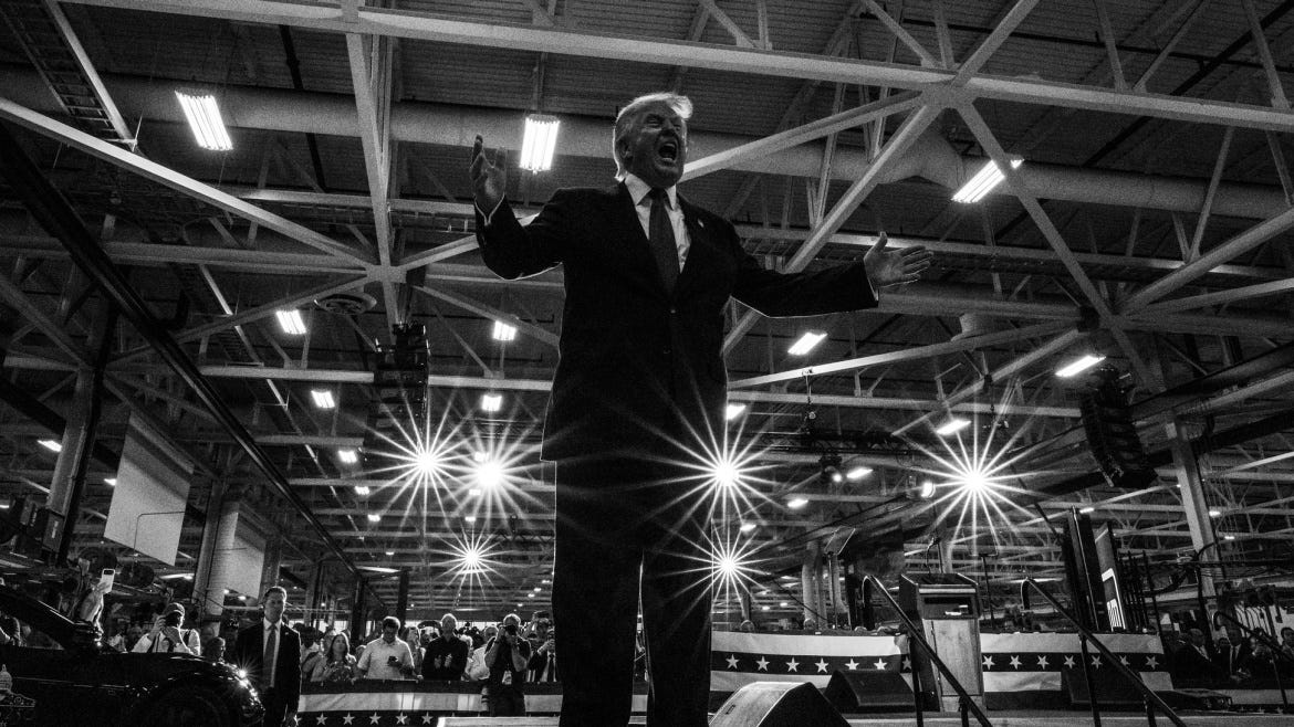 US president Donald Trump at a rally in Michigan, July 2026. / Photo: Daniel Torok, Flickr White House. (Evangelical Focus)