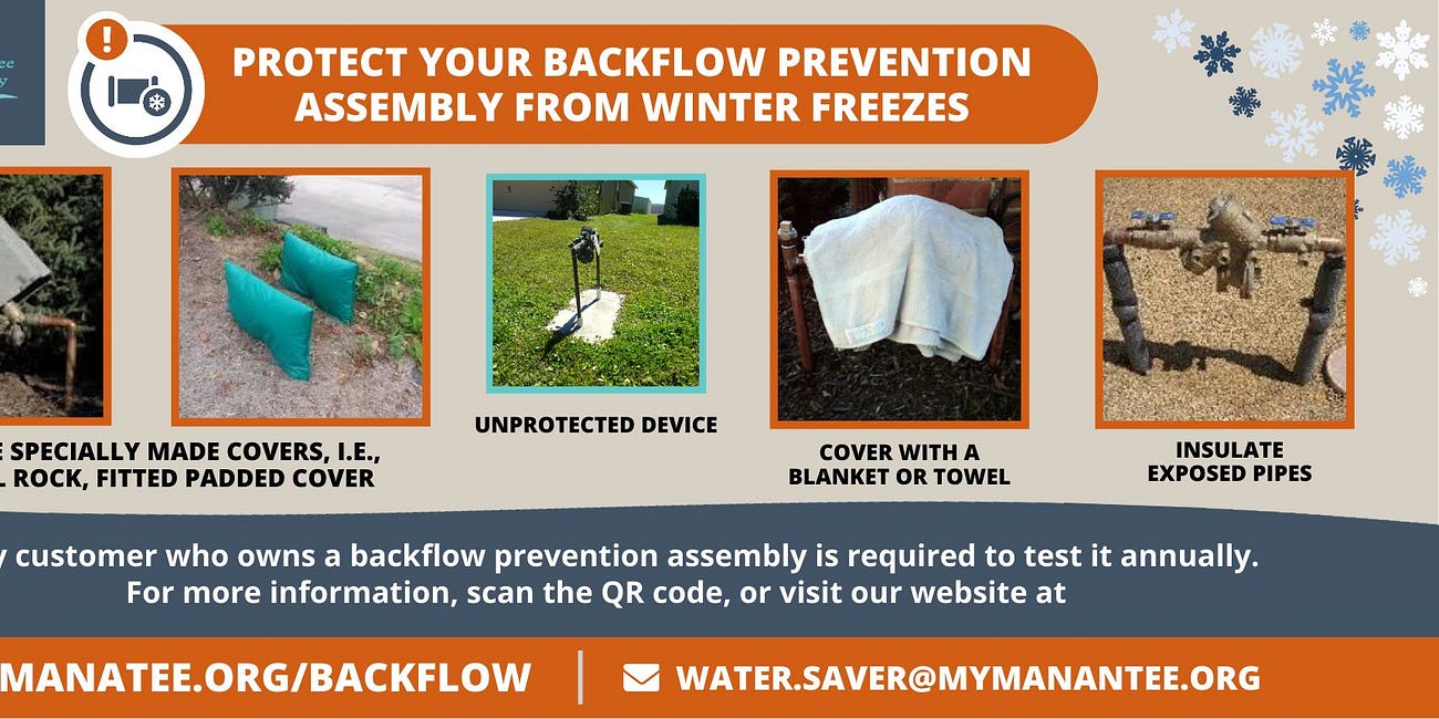 Freezing Temperatures Prompt Reminder to Protect Backflow Prevention Devices