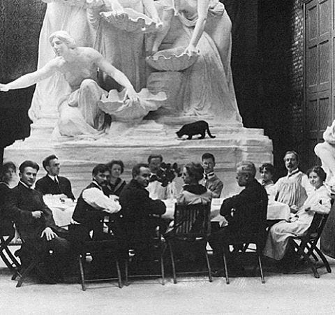 May be a black-and-white image of monument