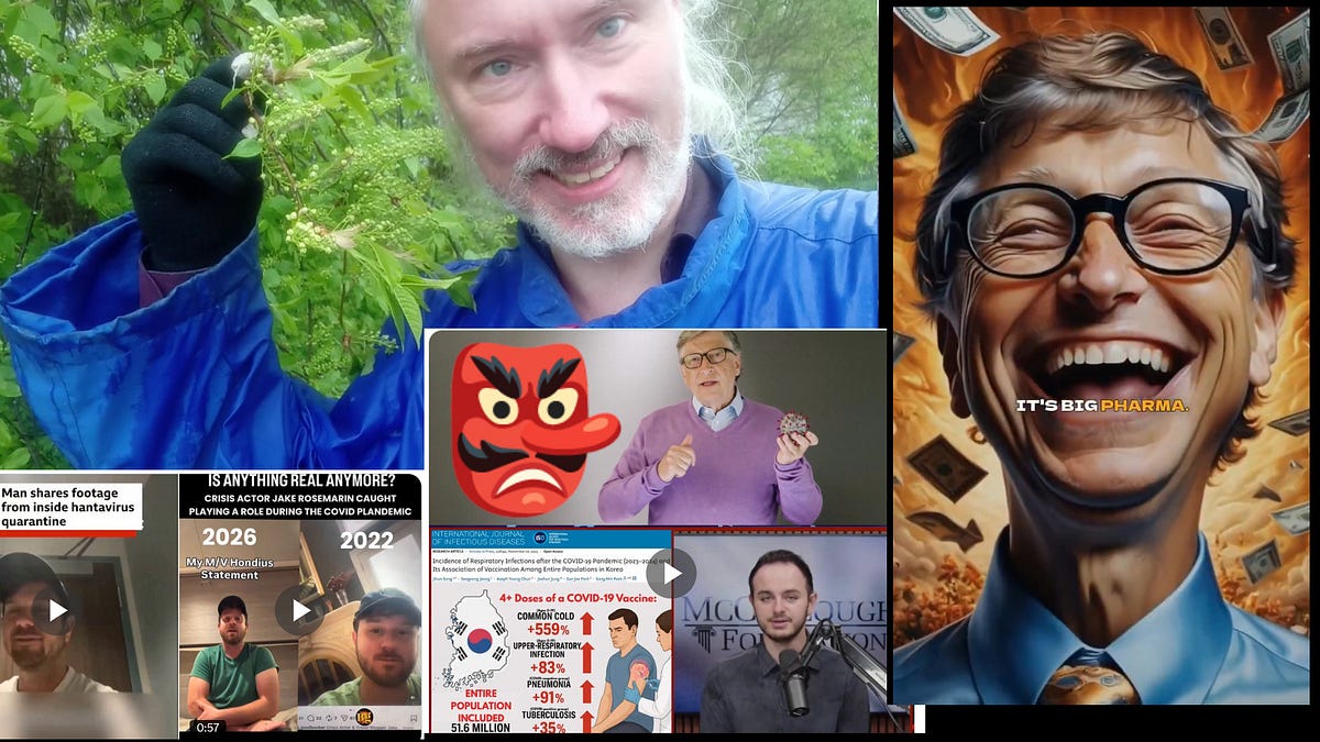 Jewish History Month. 💉VAIDS. Big👺Pharma vs 🐕. Why the plandemic is a hanta. Drunk deer warning