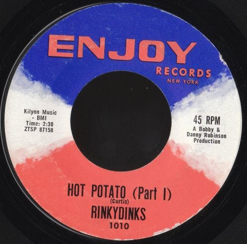 Soul Train debut (August 17, 1970) – Hot Potato (Piping Hot) (1963)