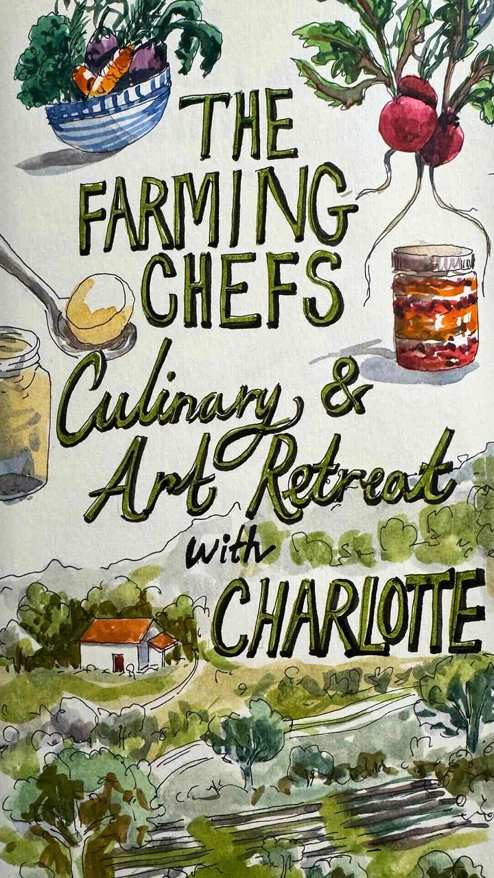 Art Retreat with Culinary Workshops