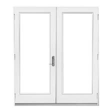 JELD-WEN 5-ft 1-Lite Inswing Left Handed French Door with Primed Wood Frame  5FP1LHIS | RONA