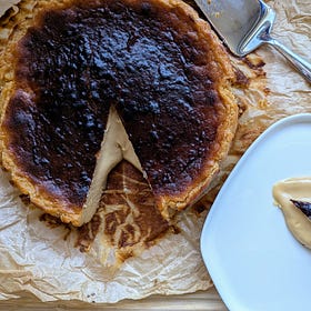 Norwegian Brunost Cheesecake