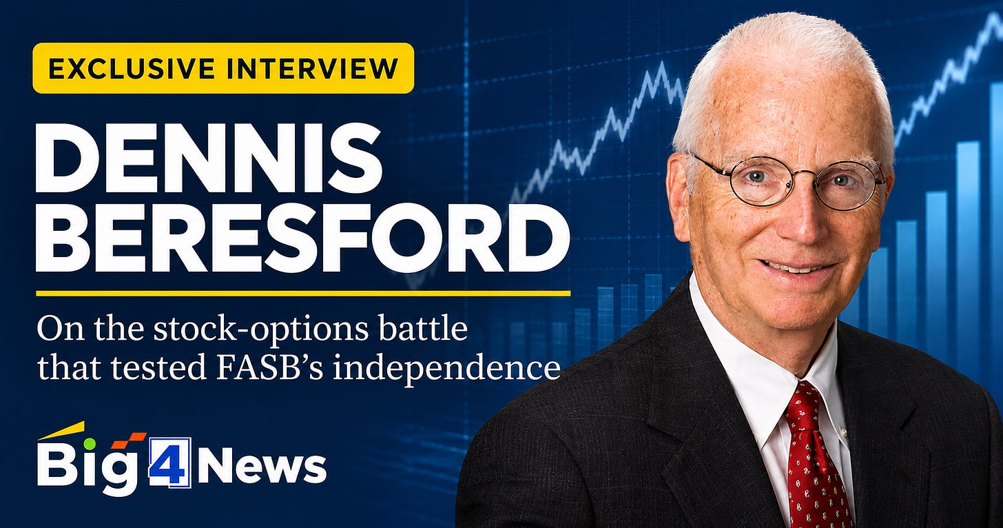 Dennis Beresford on the stock-options battle that tested FASB’s independence Dennis Beresford on the stock-options battle that tested FASB’s independence
