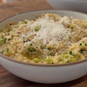 Broccoli Parmesan Pastina