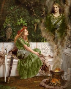 Celtic Queen Boudica & the Morrigu