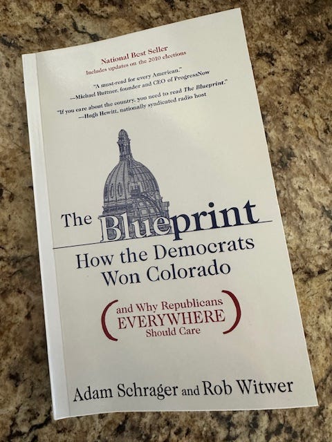 A Book Review: The Blueprint, How Democrats Won Colorado (and Other States)