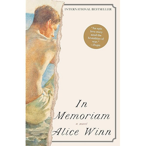 In order, the UK cover, US hardback, and UK paperback covers of In Memoriam. They’re all completely different.