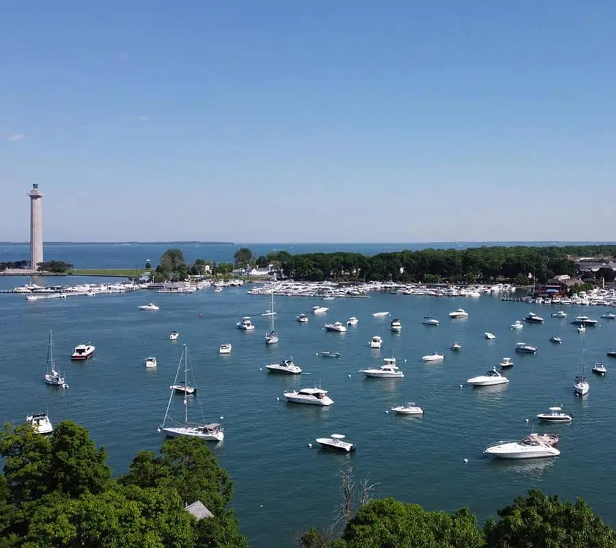 Put-in-Bay Moorings - South Bass Island Anchorage Put-in-Bay Moorings - South Bass Island Anchorage