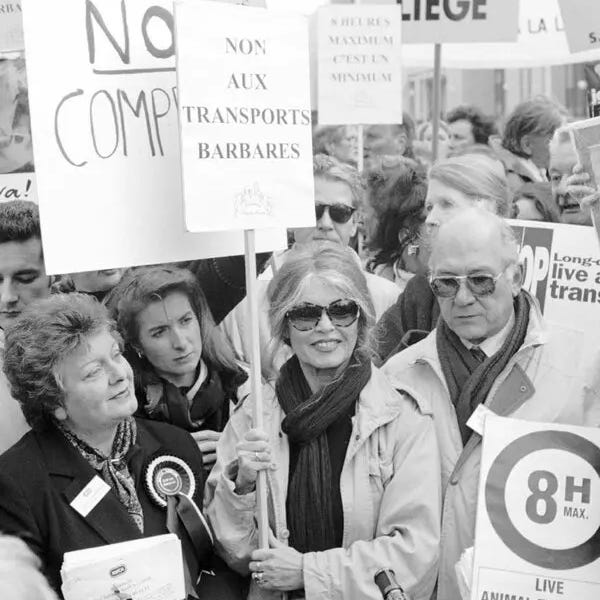 Bardot sadly was right