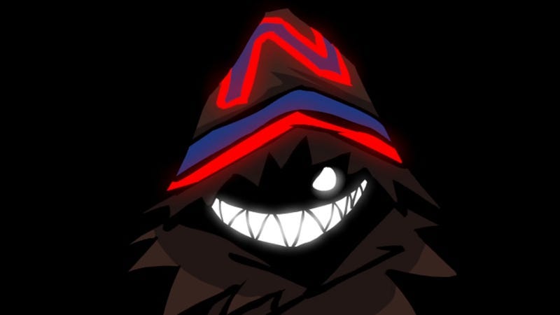 Mr. Snicker smiling at the camera in Gangsta Bean 2