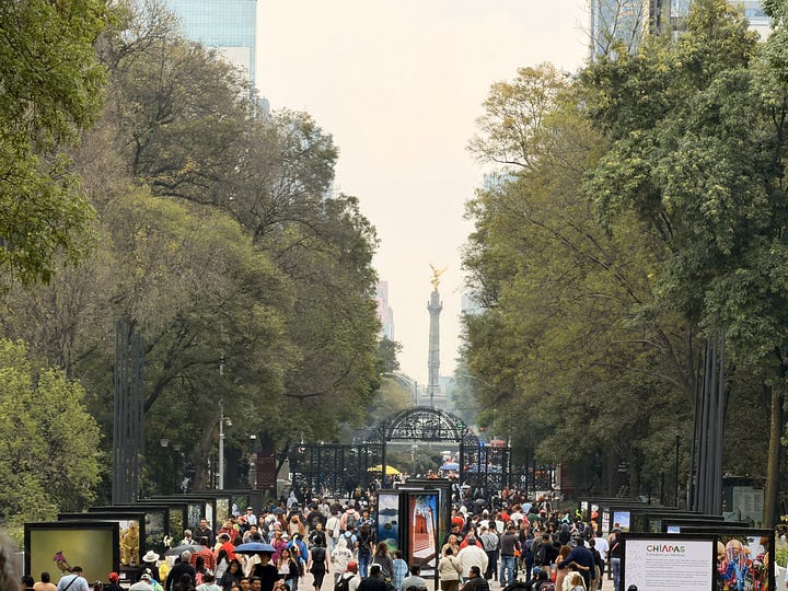 Scenes from Chapultapec Park, Mexico City