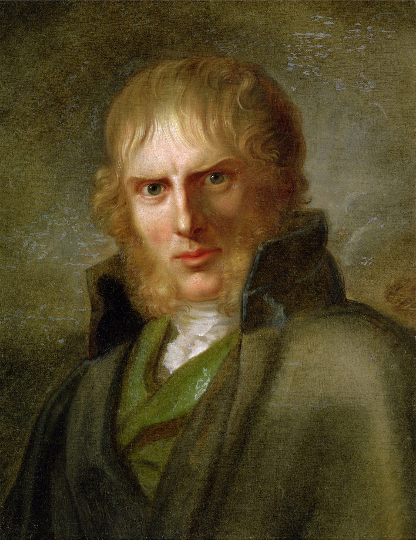Portrait of the German Romantic painter Caspar David Friedrich