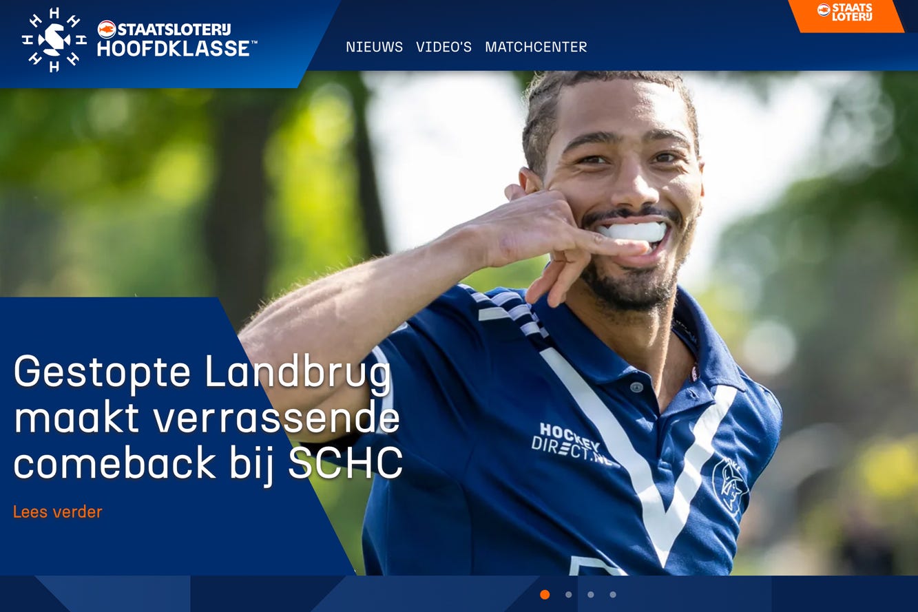 Nueva imagen de la Liga Holandesa. Staatsloterij Hoofdklasse. Nueva imagen de la Liga Holandesa. Staatsloterij Hoofdklasse.