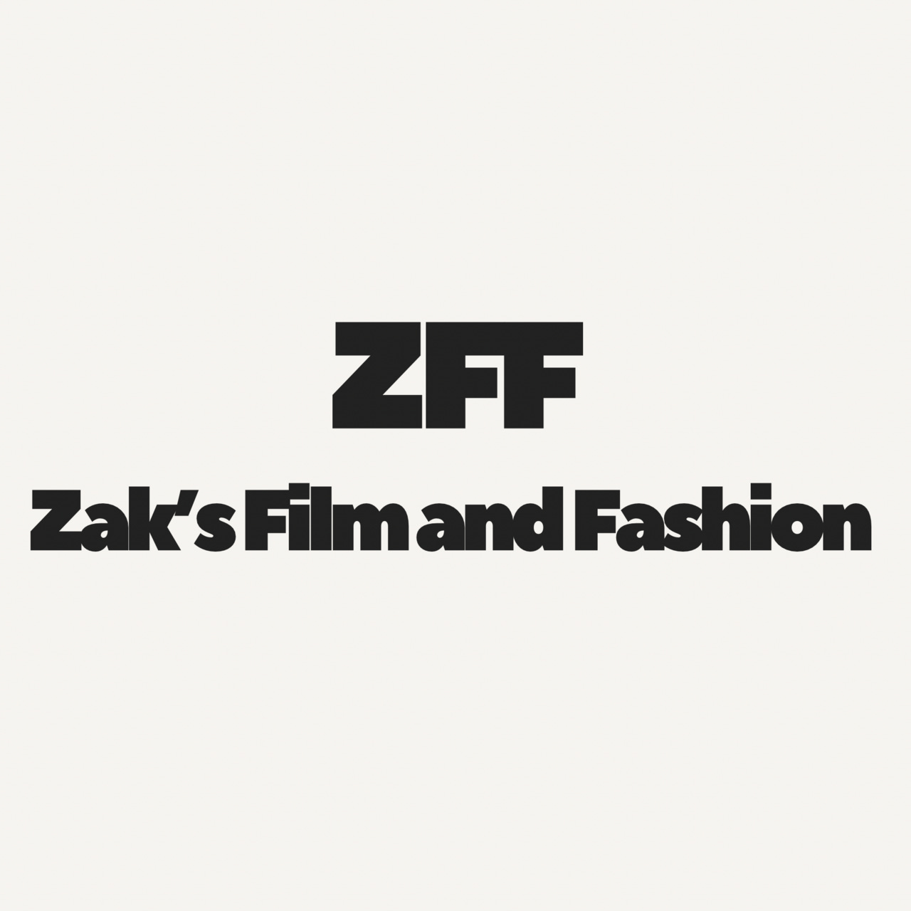 Zak's Film and Fashion logo
