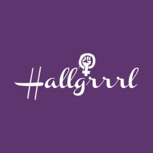 Two t-shirts: Hallgrrrl design and Zune design.