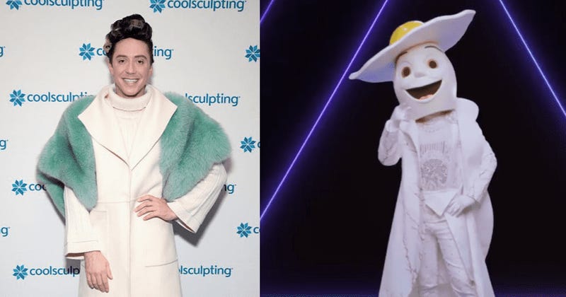 Image result for the masked singer the egg johnny weir