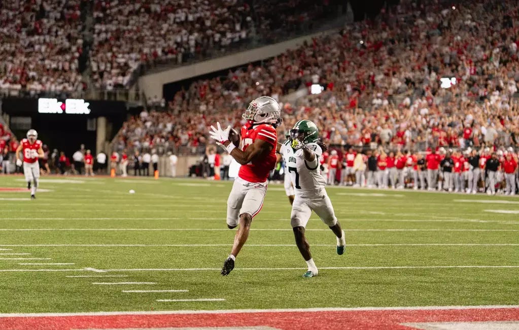 Breaking down Ohio State's actually perfect deep passing attack: "I love taking shots more than anybody"