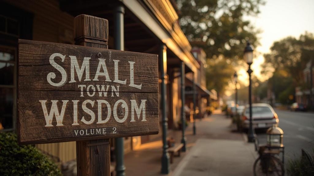 Small Town Wisdom Volume 2