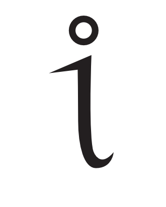Hand drawn Iota symbol