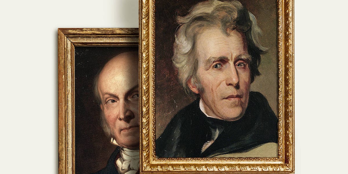 The Battle Between Andrew Jackson and John Quincy Adams