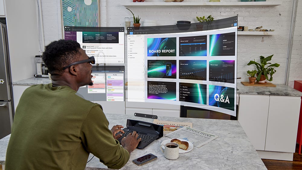 Sightful's AR Laptop Has a 100-Inch Virtual Screen