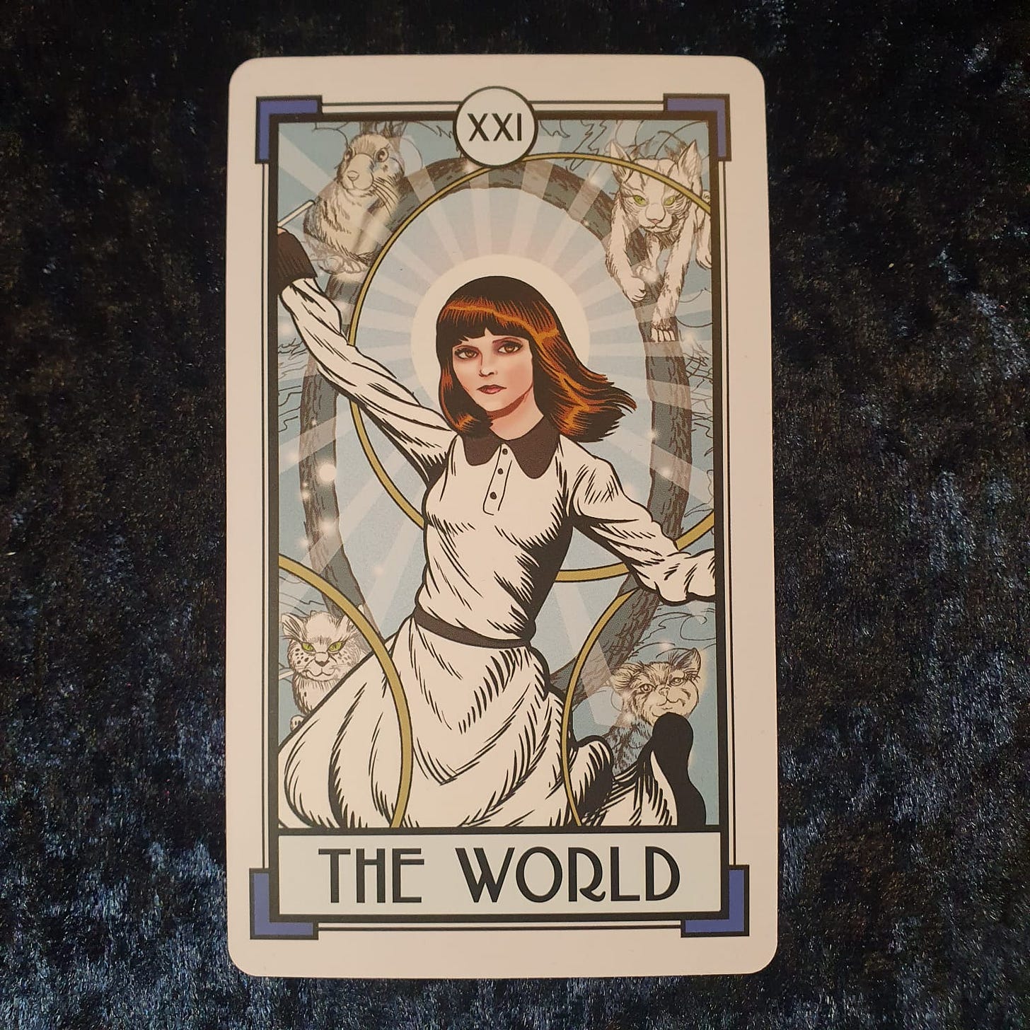 The World from the Christina Ricci Cat Full of Spiders deck The World from the Christina Ricci Cat Full of Spiders deck