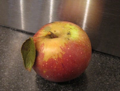 Very cute apple