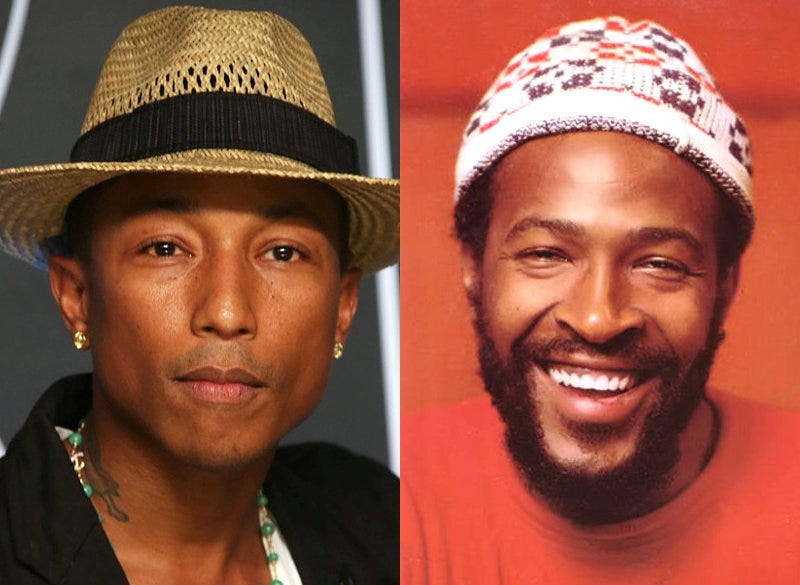Pharrell Williams: 'Blurred Lines' Doesn't Copy Marvin ... Pharrell Williams: 'Blurred Lines' Doesn't Copy Marvin ...