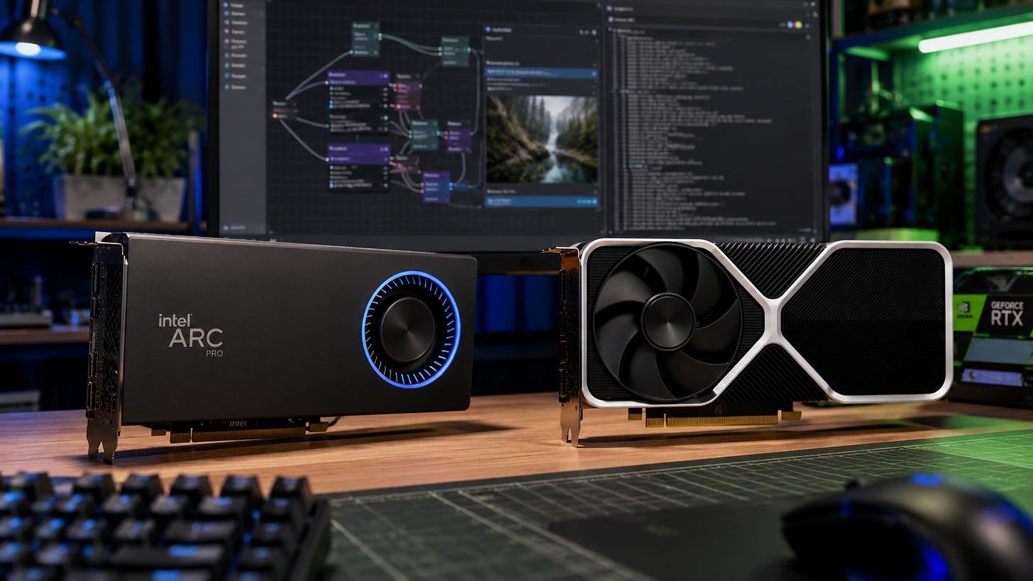 Arc Pro B60 24GB vs RTX 5060 Ti 16GB for local AI Arc Pro B60 24GB vs RTX 5060 Ti 16GB for local AI