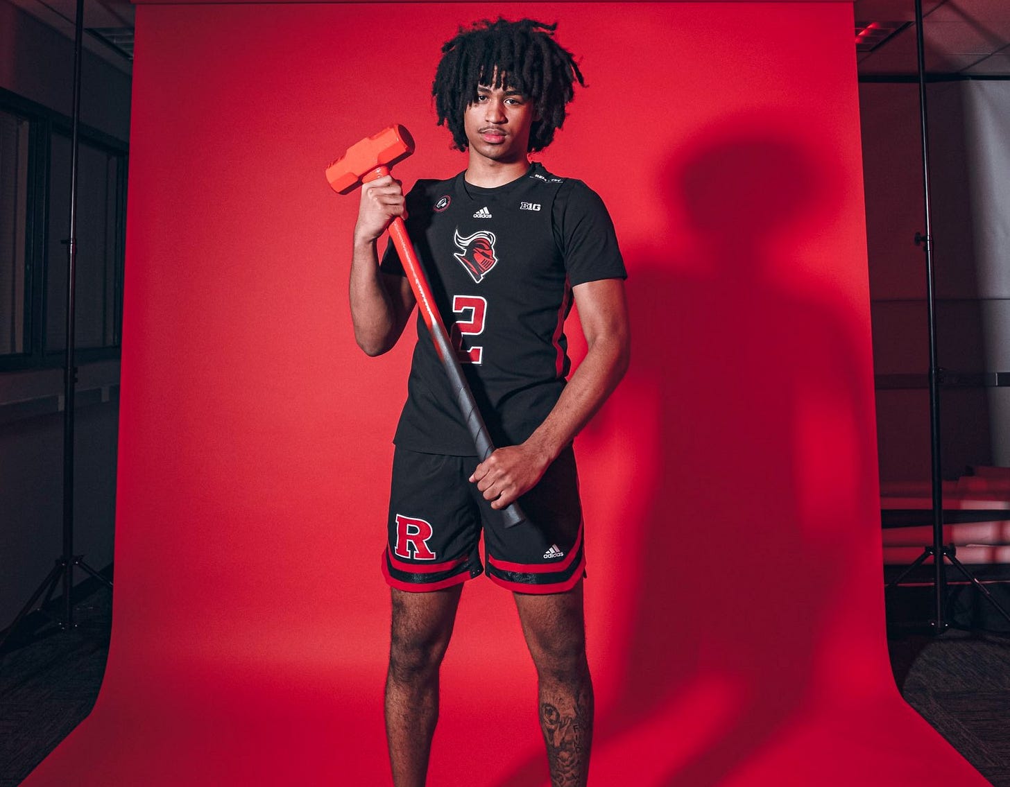 Five-star combo guard Dylan Harper committed to Rutgers on Dec. 6, 2023 for the 2024-25 season. (Photo via Twitter/X @dy1anharper)