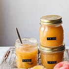 Welcome August - a peach jam + links