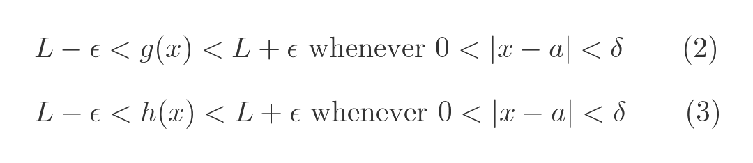 Squeeze theorem proof Squeeze theorem proof